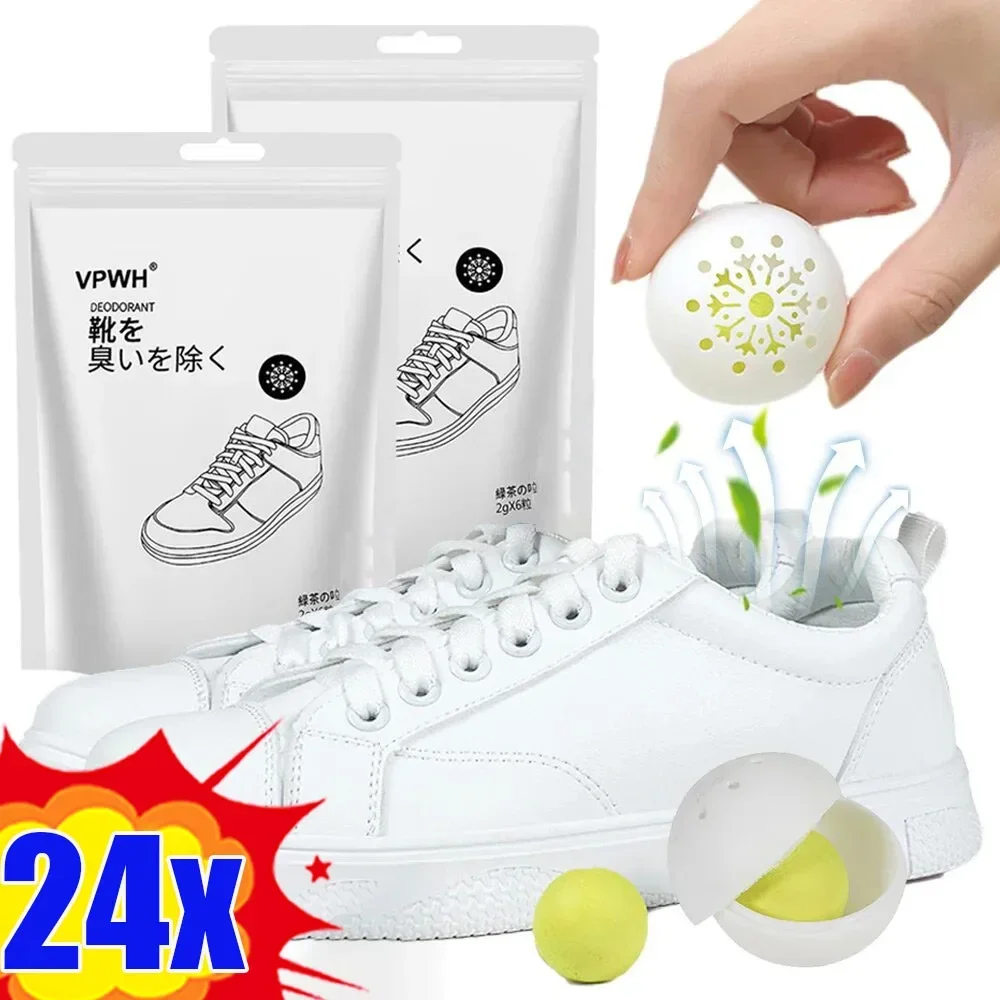 Shoe Deodorizer Ball - 24/1 pezzi scarpe palline deodoranti scarpe