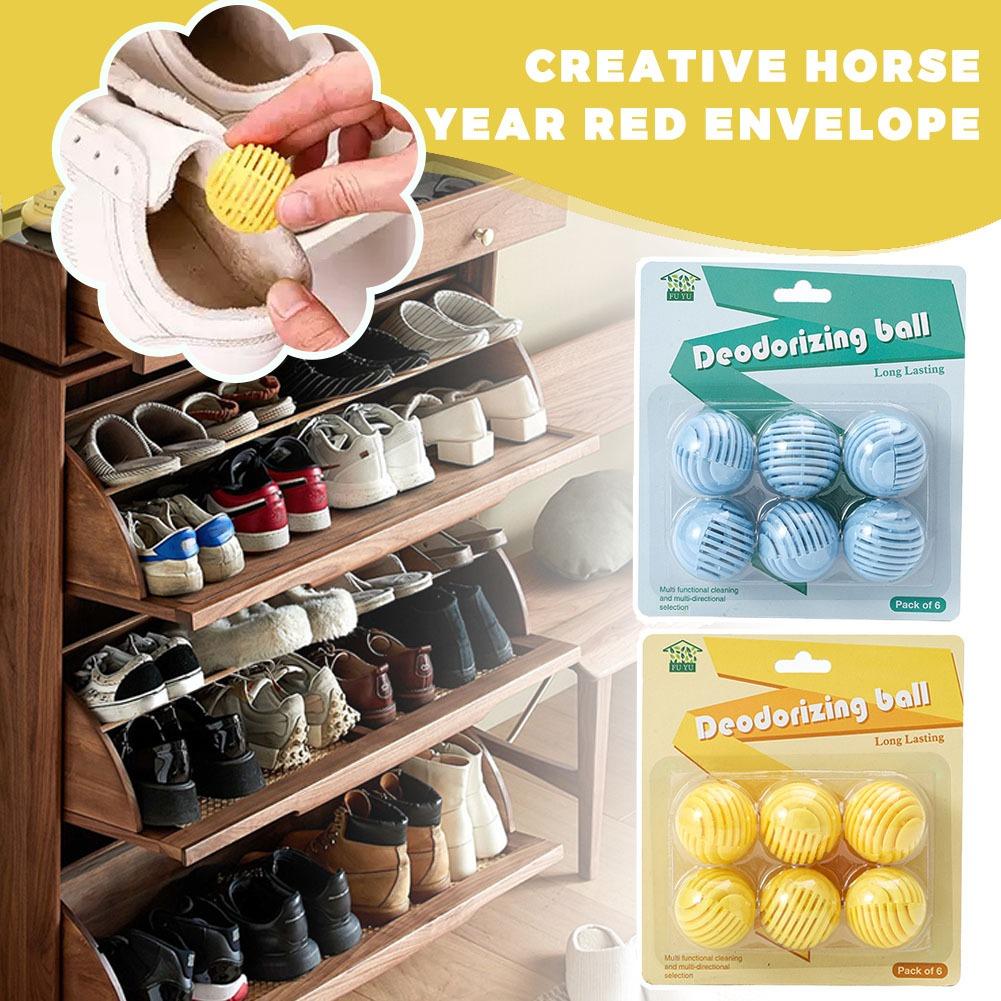 Shoe Deodorizer Ball - Potente deodorante per scarpiera, palline elimina