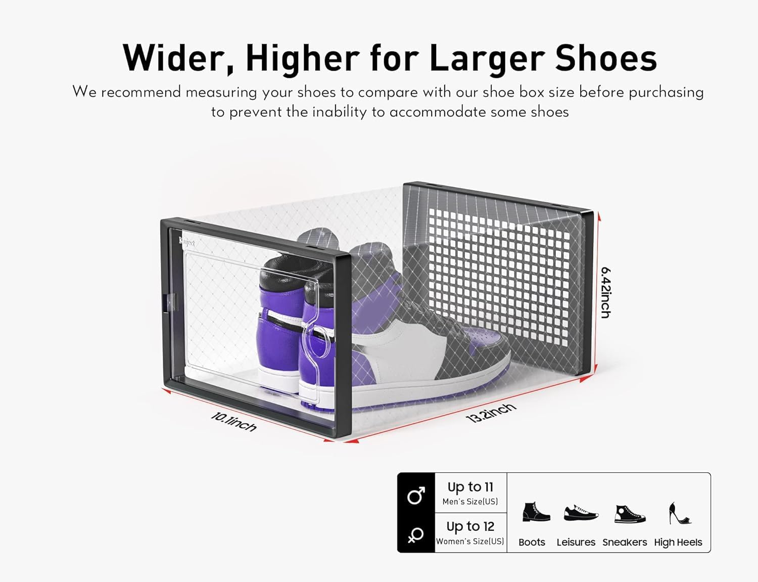 Confezione da 12 scatole trasp - Sneaker Case recensione e prezzo